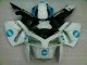 Blanc Bleu Carénages Moto CBR 600 RR 05-06 Blanc Bleu Carénages Moto CBR 600 RR 05-06