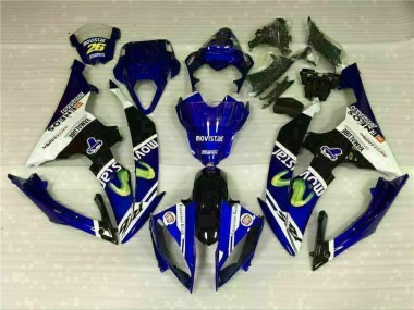 Blanc Bleu Carénages Moto R6 08-16