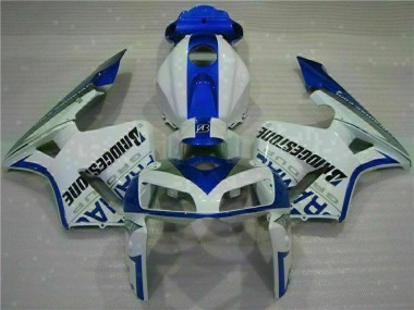 Blanc Bleu Carrosserie Moto CBR 600 RR 05-06