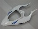 Blanc Bleu Flamme Carénage Moto R1 04-06