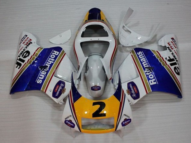 Blanc Bleu Jaune Carénage Moto NSR 250 MC28 P4 94-96