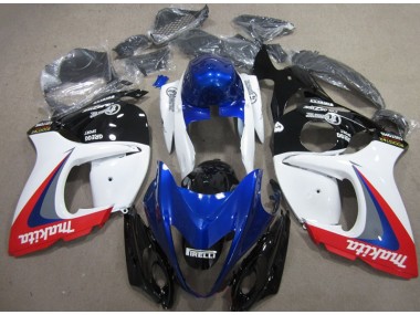 Blanc Bleu Makita Carénage Moto GSXR 1300 Hayabusa 08-19