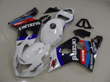 Blanc Bleu Motul Carénage Moto GSXR 750 K4 04-05