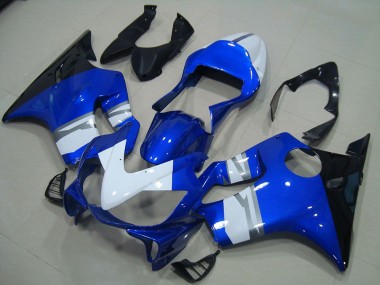 Blanc Bleu Noir Carénage Moto CBR 600 F4i 01-03