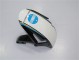 Blanc Bleu Noir Carénage Moto CBR 600 RR 07-08 Blanc Bleu Noir Carénage Moto CBR 600 RR 07-08