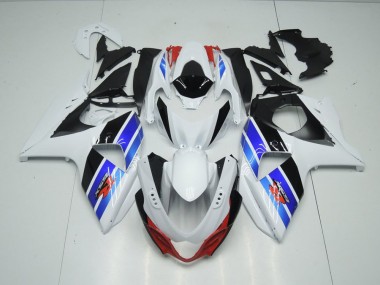 Blanc Bleu Noir Carénage Moto GSXR 1000 K9 09-16
