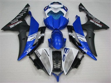 Blanc Bleu Noir Carénage Moto R6 08-16