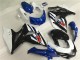 Blanc Bleu Noir Carénages Moto GSXR 1000 K9 09-16 Blanc Bleu Noir Carénages Moto GSXR 1000 K9 09-16