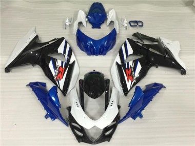 Blanc Bleu Noir Carénages Moto GSXR 1000 K9 09-16