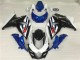 Blanc Bleu Noir Carénages Moto GSXR 1000 K9 09-16 Blanc Bleu Noir Carénages Moto GSXR 1000 K9 09-16
