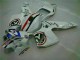 Blanc Bleu R 2 Carénage Moto CBR 600 RR 03-04 Blanc Bleu R 2 Carénage Moto CBR 600 RR 03-04