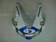 Blanc Bleu R 2 Carénage Moto CBR 600 RR 03-04 Blanc Bleu R 2 Carénage Moto CBR 600 RR 03-04