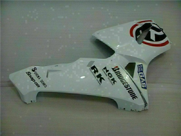 Blanc Bleu R 2 Carénage Moto CBR 600 RR 03-04 Blanc Bleu R 2 Carénage Moto CBR 600 RR 03-04