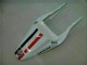 Blanc Bleu R 2 Carénage Moto CBR 600 RR 03-04 Blanc Bleu R 2 Carénage Moto CBR 600 RR 03-04