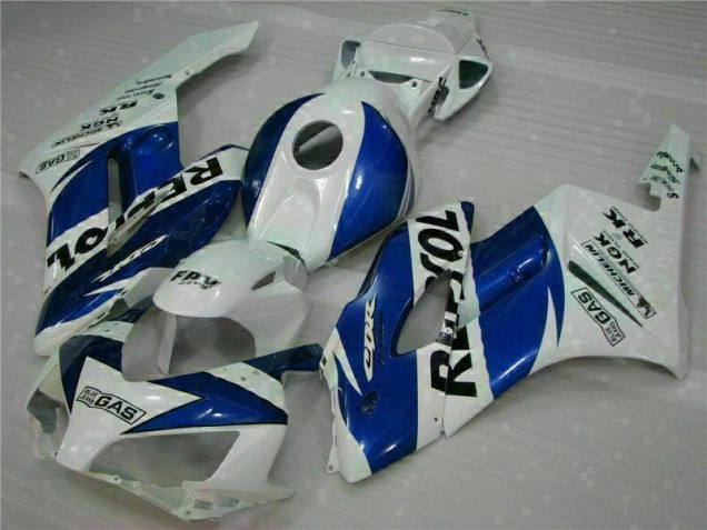 Blanc Bleu Repsol Carénage Moto CBR 1000 RR 04-05 Blanc Bleu Repsol Carénage Moto CBR 1000 RR 04-05