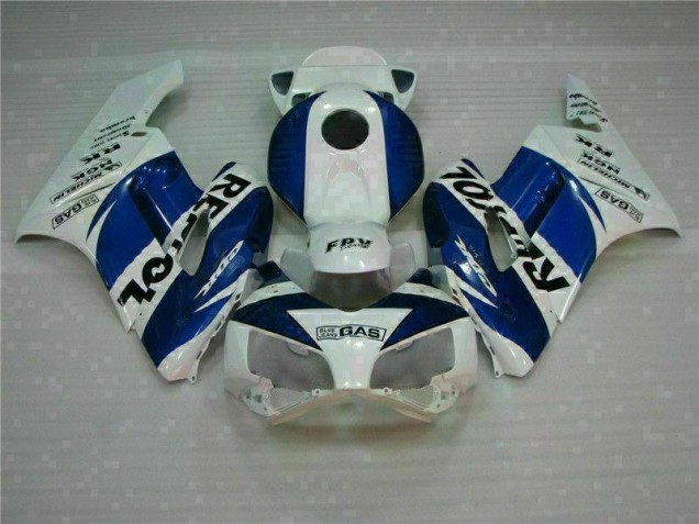Blanc Bleu Repsol Carénage Moto CBR 1000 RR 04-05 Blanc Bleu Repsol Carénage Moto CBR 1000 RR 04-05