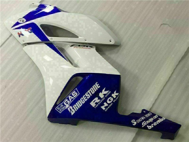 Blanc Bleu Rouge Carénage Moto CBR 1000 RR 04-05 Blanc Bleu Rouge Carénage Moto CBR 1000 RR 04-05