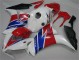 Blanc Bleu Rouge Carénages Moto CBR 1000 RR 12-16