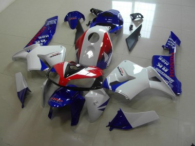 Blanc Bleu Rouge HRC Carénage Moto CBR 600 RR 05-06
