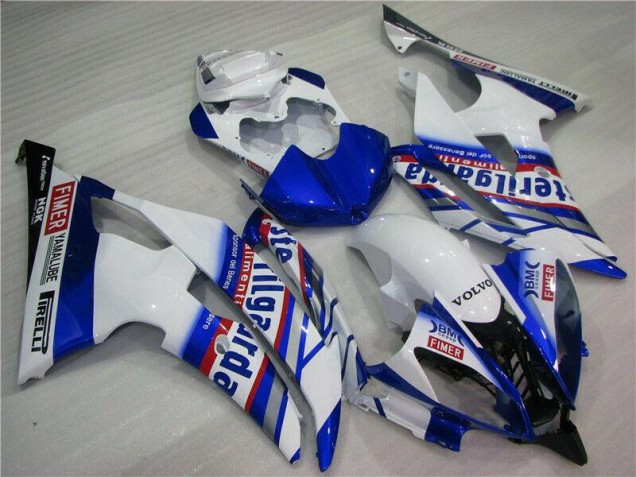 Blanc Bleu Sterilgarda Volvo Carénage Moto R6 08-16