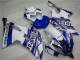 Blanc Bleu Sterilgarda Volvo Carénage Moto R6 08-16