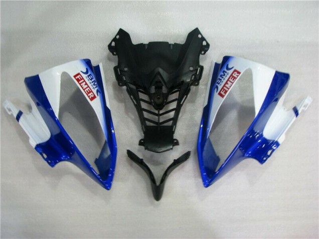 Blanc Bleu Sterilgarda Volvo Carénage Moto R6 08-16