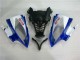Blanc Bleu Sterilgarda Volvo Carénage Moto R6 08-16