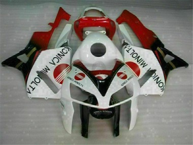 Blanc Carénage Moto ABS CBR 600 RR 05-06