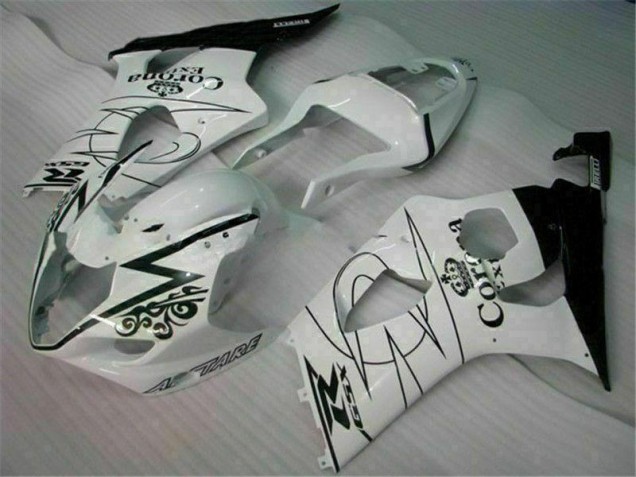 Blanc Carénage Moto GSXR 1000 K3 03-04 Blanc Carénage Moto GSXR 1000 K3 03-04