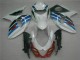 Blanc Carénage Moto GSXR 1000 K9 09-16 Blanc Carénage Moto GSXR 1000 K9 09-16