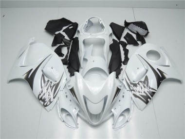 Blanc Carénage Moto GSXR 1300 Hayabusa 08-19