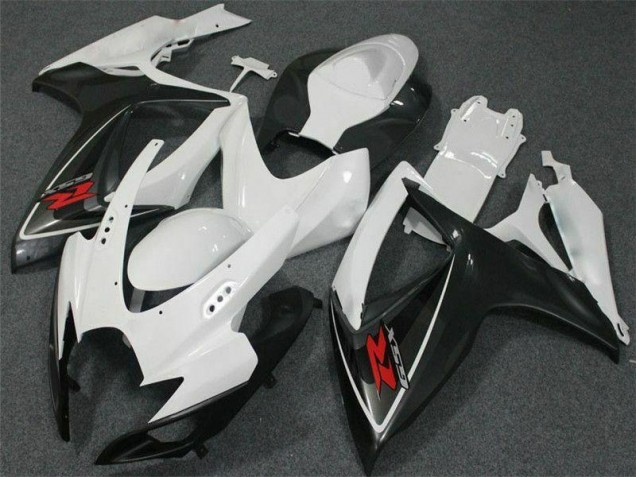 Blanc Carénage Moto GSXR 600 / 750 K6 06-07 Blanc Carénage Moto GSXR 600 / 750 K6 06-07