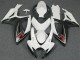 Blanc Carénage Moto GSXR 600 / 750 K6 06-07 Blanc Carénage Moto GSXR 600 / 750 K6 06-07