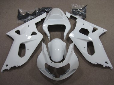 Blanc Carénage Moto GSXR 600 K1 K2 K3 01-03