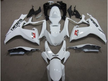 Blanc Carénage Moto GSXR 600 K6 06-07