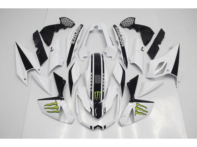Blanc Carénage Moto Z1000 07-09