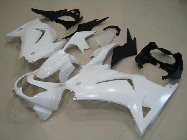 Blanc Carénage Moto ZX 250R 08-12 Blanc Carénage Moto ZX 250R 08-12