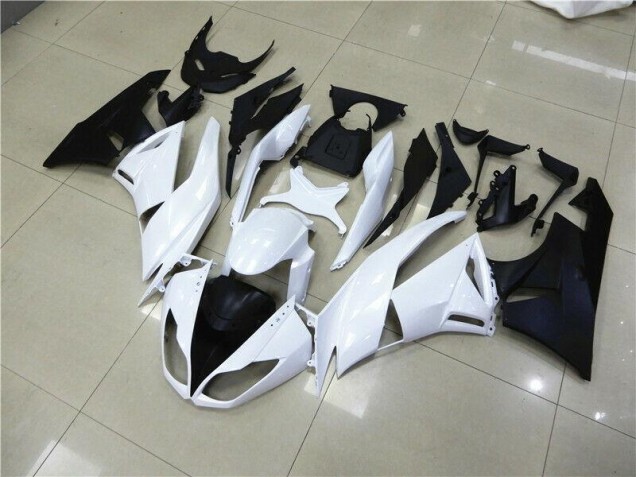 Blanc Carénage Moto ZX6R 09-12