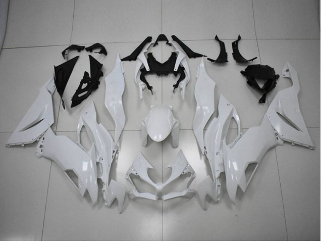 Blanc Carénage Moto ZX6R 19-23