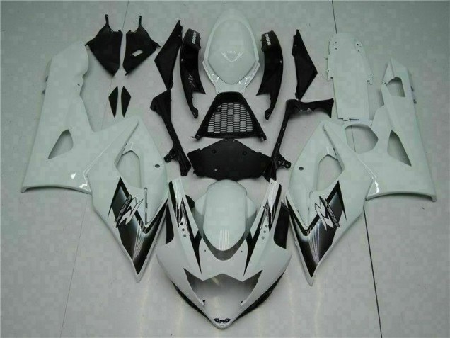 Blanc Carénages Moto GSXR 1000 K5 05-06 Blanc Carénages Moto GSXR 1000 K5 05-06
