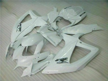 Blanc Carénages Moto GSXR 600 / 750 K8 08-10