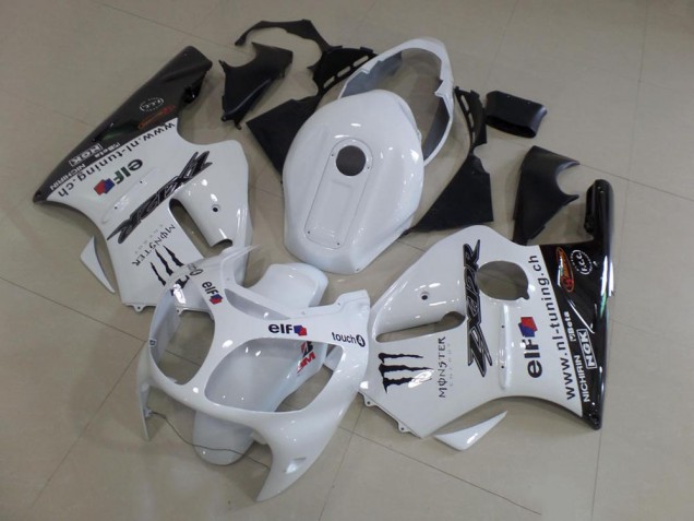 Blanc Carénages Moto ZX12R 00-01 Blanc Carénages Moto ZX12R 00-01