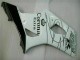 Blanc Carrosserie Moto GSXR 1000 K3 03-04 Blanc Carrosserie Moto GSXR 1000 K3 03-04