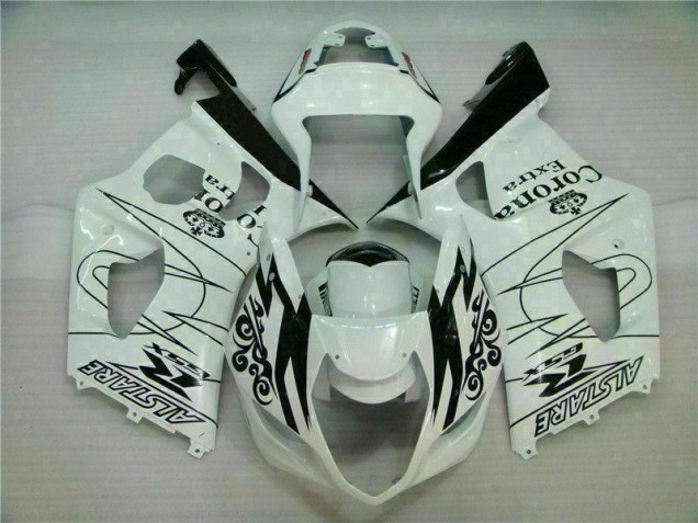 Blanc Carrosserie Moto GSXR 1000 K3 03-04 Blanc Carrosserie Moto GSXR 1000 K3 03-04