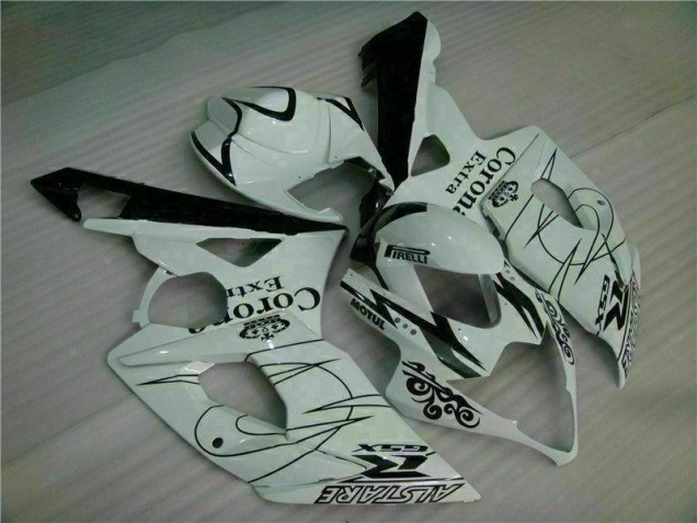 Blanc Carrosserie Moto GSXR 1000 K5 05-06 Blanc Carrosserie Moto GSXR 1000 K5 05-06