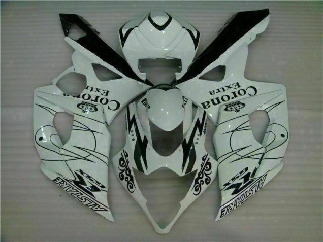 Blanc Carrosserie Moto GSXR 1000 K5 05-06 Blanc Carrosserie Moto GSXR 1000 K5 05-06