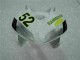 Blanc Jaune Vert 52 Carénage Moto CBR 600 RR 05-06 Blanc Jaune Vert 52 Carénage Moto CBR 600 RR 05-06