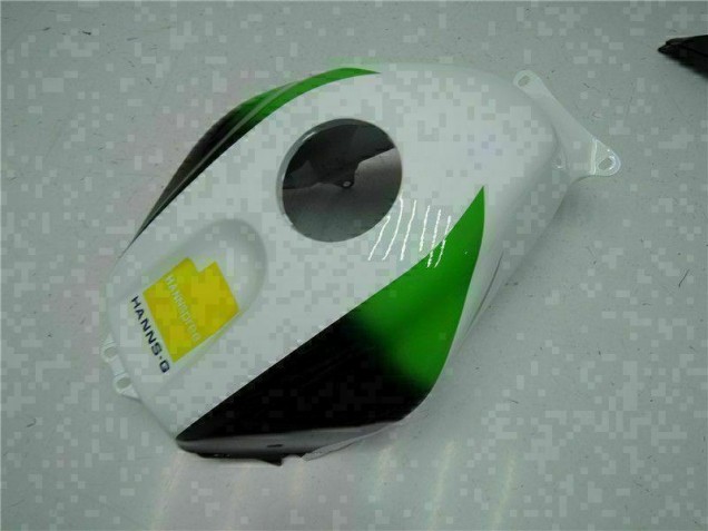 Blanc Jaune Vert 52 Carénage Moto CBR 600 RR 05-06 Blanc Jaune Vert 52 Carénage Moto CBR 600 RR 05-06
