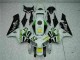 Blanc Jaune Vert 52 Carénage Moto CBR 600 RR 05-06 Blanc Jaune Vert 52 Carénage Moto CBR 600 RR 05-06