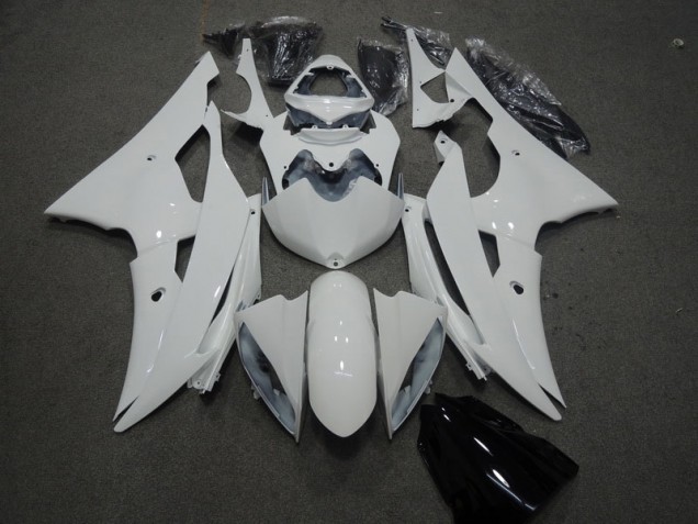 Blanc Kit Carénages Motos & Plastique R6 08-16